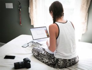 This image shows someone ordering the abortion pill online